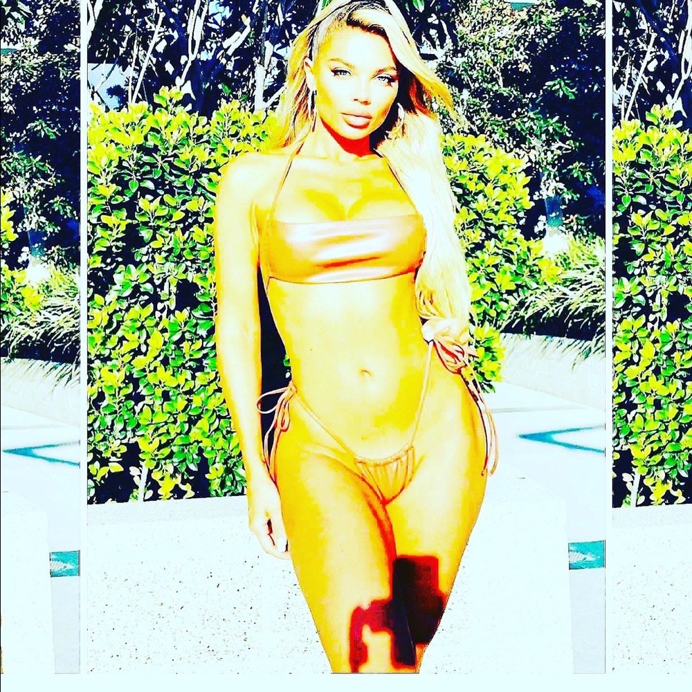 Sexy /yummy brown bathing suit